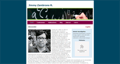 Desktop Screenshot of jimmyzambrano.com